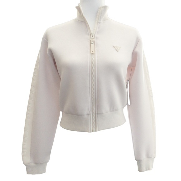 GUESS Scuba Allie Full Zip Jacket in Touch of Mauve - Medium - Picture 3 of 5